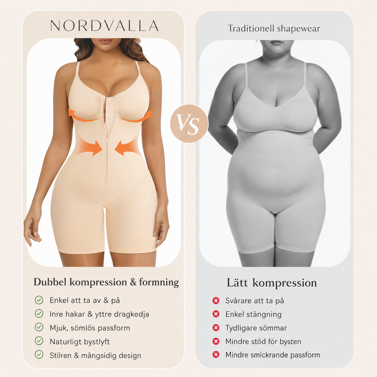 Nordvalla Shapewear Bodysuit